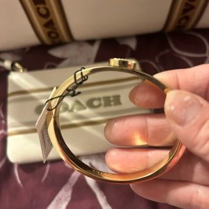 NWT Coach Gold Bracelet